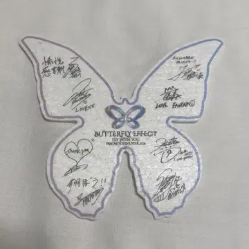 FANTASTICS 메시지 카드 Butterfly effect