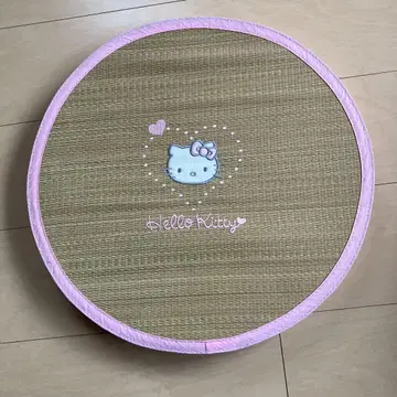헬로키티 이사 매트 직경 40cm