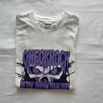 ONEOKROCK DETOX 티셔츠 라이브 S
