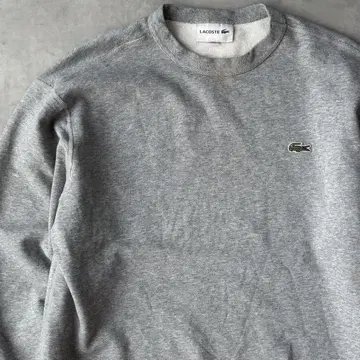 14240 LACOSTE 악어 로고 자수 로고 맨투맨
