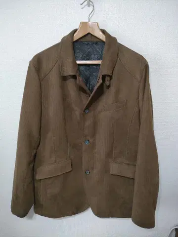 (JOSEPH ABBOUD) 브라운 스웨이드 자켓