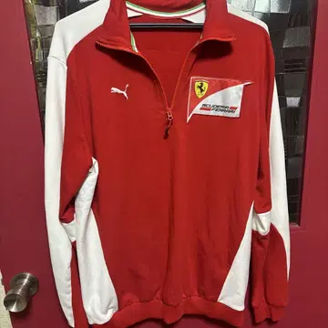 Puma Scuderia Ferrari 저지 빨간색/화이트