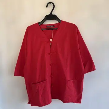 새상품 tigrebrocante 차이나 가디건 레드