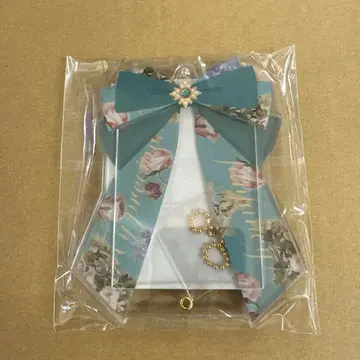 후쿠야 캐릭터 복권 리본 아크릴 프레임 플라워 가든 1점