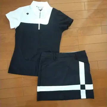 USED/새상품급 DESCENTE 여성용 골프 의류 2점