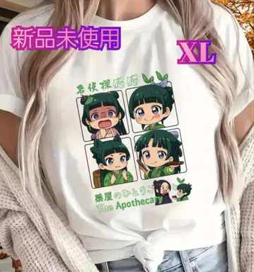 약사의 혼잣말 고양이 마오마오 T셔츠 여성용 XL
