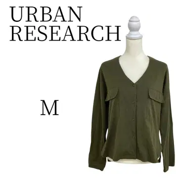 URBAN RESEARCH 어반 리서치 카키 긴팔 셔츠 M