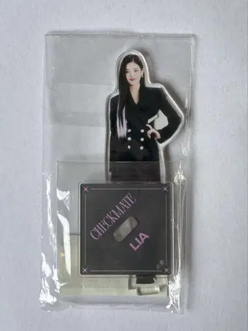 ITZY 리아 아크릴 스탠드 CHECKMATE 일본