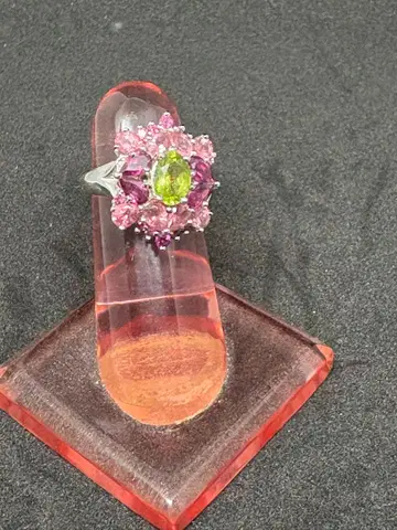 플라워 디자인 10K 반지