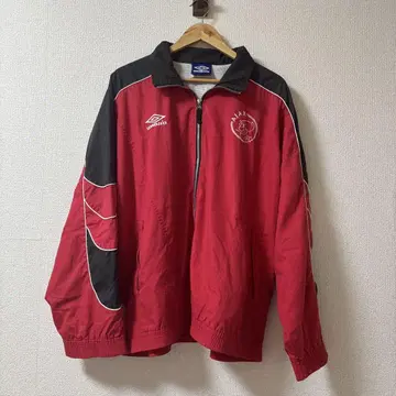 Umbro 나일론 자켓 M 사이즈 레드/블랙