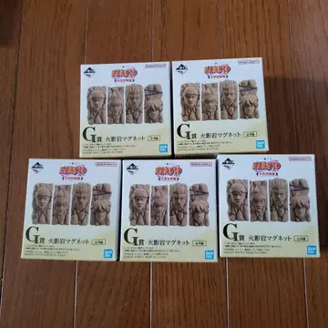 NARUTO 호카게 바위 마그넷 5개 세트