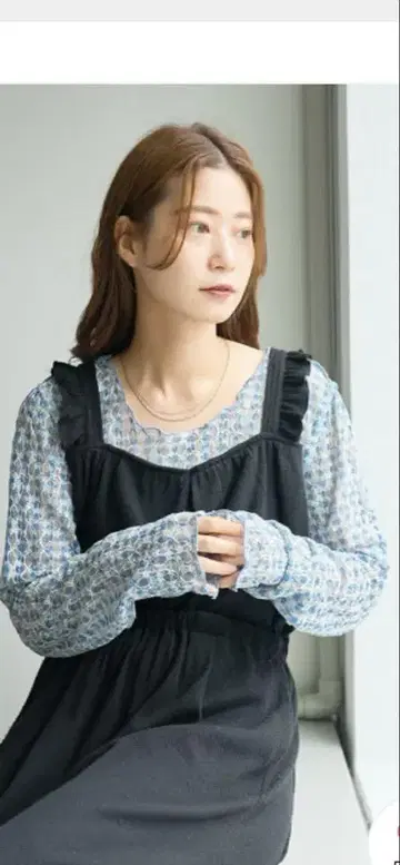 [ 초여름까지 입을 수 있는/리버서블 ] 시어 체크 풀오버