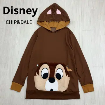 Disney 디즈니 CHIP&DALE 칩과 데일 후드 후드티