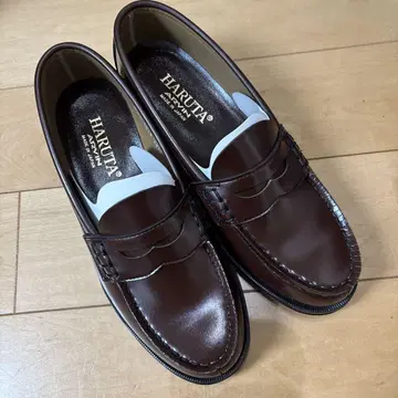 HARUTA 로퍼 브라운 24.5