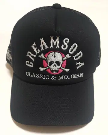 [ 새상품 ] 핑크 드래곤 / Cream Soda 해골 메쉬 캡