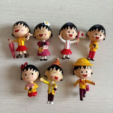 마루코는 아홉살(치비 마루코짱) 피규어 7개 세트