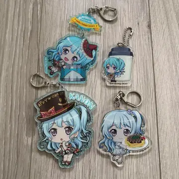 BanGDream 뱅드림 마츠바라 카논 아크릴 키링 4점