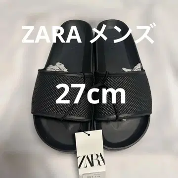 ZARA 블랙 샌들 42