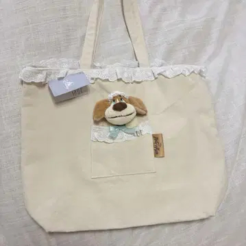[ 미사용 새상품 택 포함 ] 디즈니 스토어 피터팬 나나 토트백