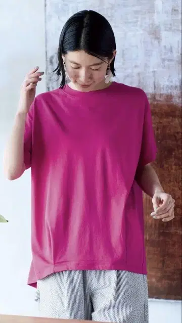 써니클라우드 외출 좋아하는 셔츠 모임 핑크