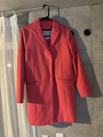 SISTER JENNI 핑크 체스터 코트