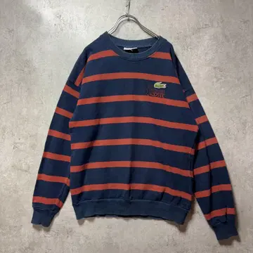 CHEMISE LACOSTE 라코스테 맨투맨 트레이닝복 보더 무늬