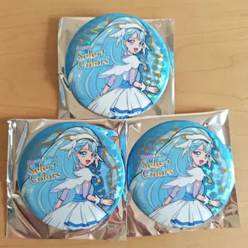 프리큐어 select colors 캔뱃지 큐어 안쥬 야쿠시지 사아야
