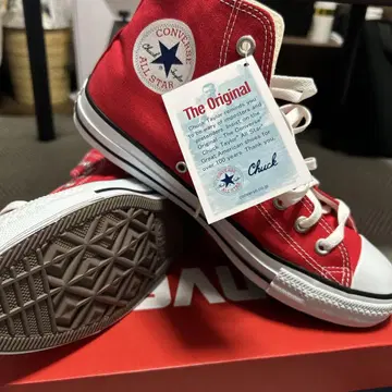 Converse All Star 레드 하이컷