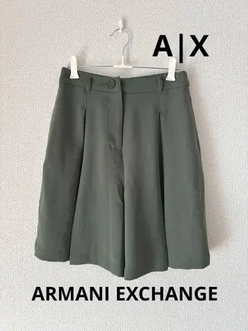 알마니 익스체인지 숏팬츠 카키 사이즈 2