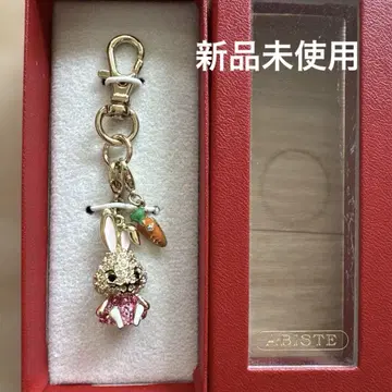 [ 미사용 새상품 ] ABISTE 아비스테 JAL 토끼 키링 참
