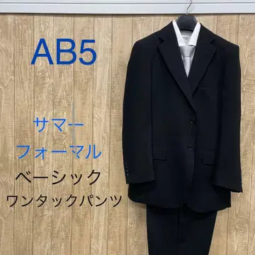 하자품 새상품, 미사용 [ AB5 ] 여름 아이템 블랙 포멀 예복 남성용