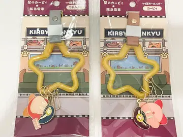 별의 커비 한큐 기차 콜라보 낚시줄 키링 커비 와돌디 세트