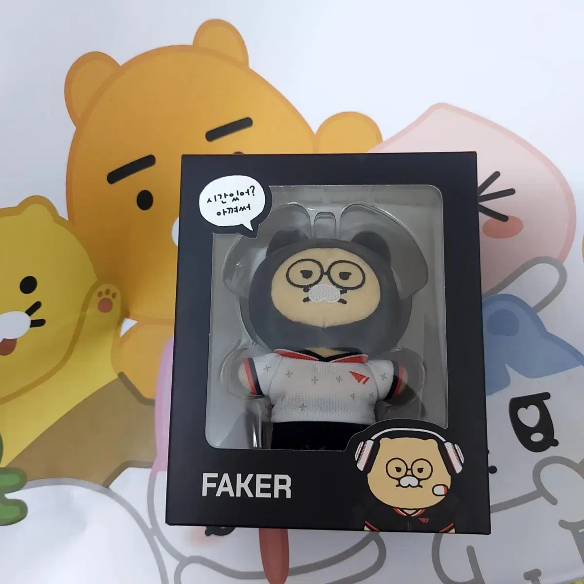 KAKAOFRIENDS | 카카오프렌즈 T1X Kakao Friends FAKER Keyring Doll