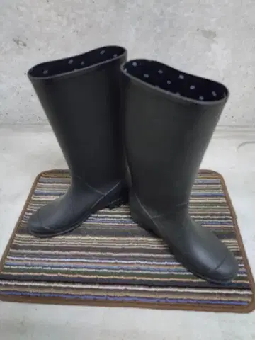 버킨 스타일 블랙 장화