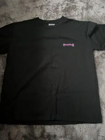 SupplieR 블랙 T셔츠 L 사이즈