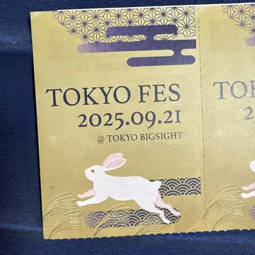 TOKYO FES 2025 9/21 아카부 서치켓