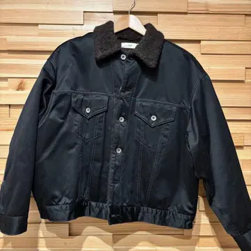 unfil 앙필 아우터 보아 코트 데님 자켓 레어 완판