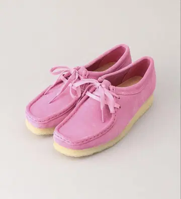 CLARKS/클락스 Wallabee/왈라비 핑크