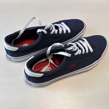 VANS 네이비 로우컷 스니커즈 US 9H