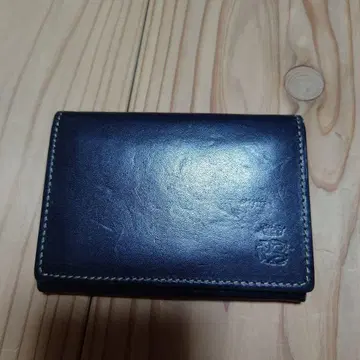 폴스미스 네이비 가죽 명함지갑