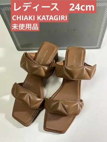 CHIAKI KATAGIRI 치아키카타기리 여성용 샌들 미사용품