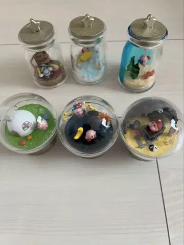 별의 커비 테라리움 6종 세트
