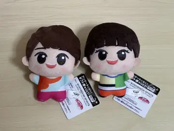 남코 한정판 SD 인형 꽃밭 하나다 유이치로 아키모토 안즈키