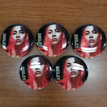 BATTLEOFTOKYO 캔뱃지 RIKU BAILEY 5개 세트