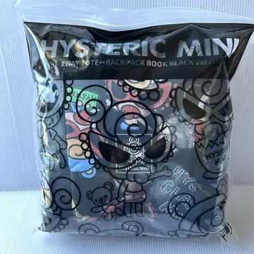 HYSTERIC MINI 2WAY 토트백 백팩 블랙
