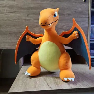 커다란 봉제 인형 ~ 파이리 리자몽 (약 30cm)