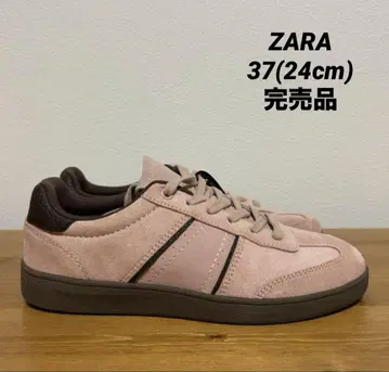 ZARA 자라 핑크 스니커즈 37 24cm