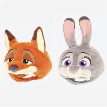 닉 와일드 & 주디 홉스 봉제 인형 캡