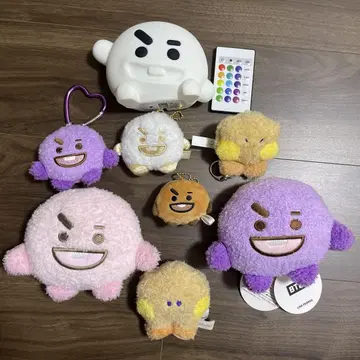 BT21 shooky 슈키 슈키 봉제 인형 굿즈 묶음 판매