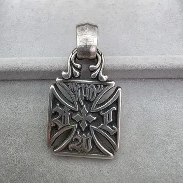 Bill Wall Leather 목걸이 탑 실버 925